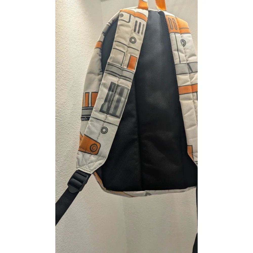 Loungefly Disney Star Wars Backpack Lucusfilm BB-8 The Force Awakens Orange Whit